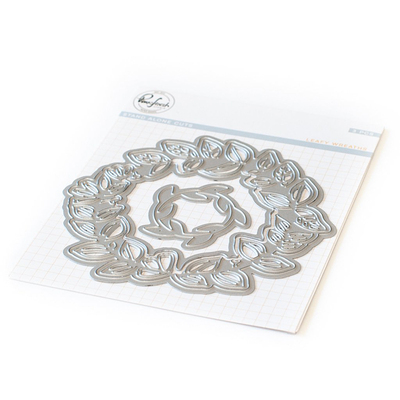 花环树叶卡片切割碳钢刀