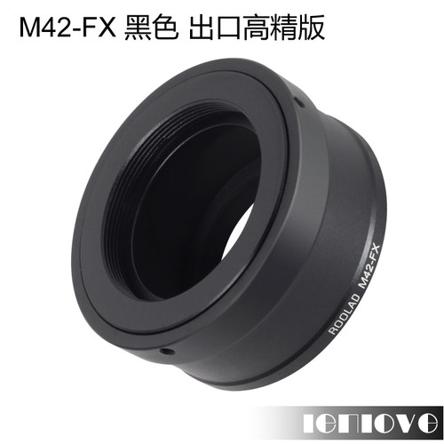 M42-FX黑色转接环42螺口老镜头潘太康八羽怪转富士微单XT2XPROXE1