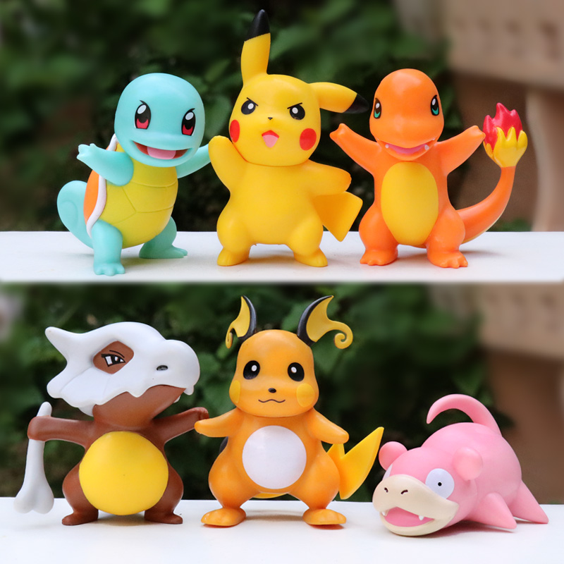 卡通宠物小精灵手办公仔盲盒玩具