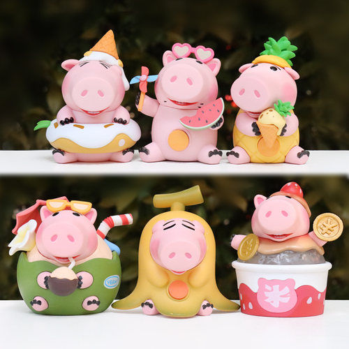 新品潮玩火腿猪手办模型桌面摆件