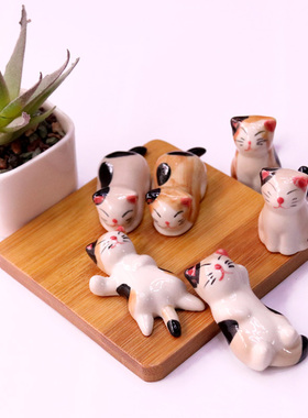 少女心猫咪可爱风盆栽鱼缸装饰品