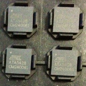 ATA5428-PLQW 超高频ASK/FSK收发器 全新原装  QFN-48