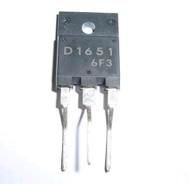D1651 2SD1651直插TO-3PF  21寸彩电常用行管 直接拍下  全新国产
