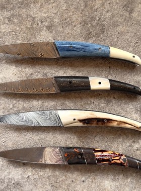 L'Orque虎鲸系列折叠水果刀瓜果刀牛排刀 法国进口小折刀西餐刀