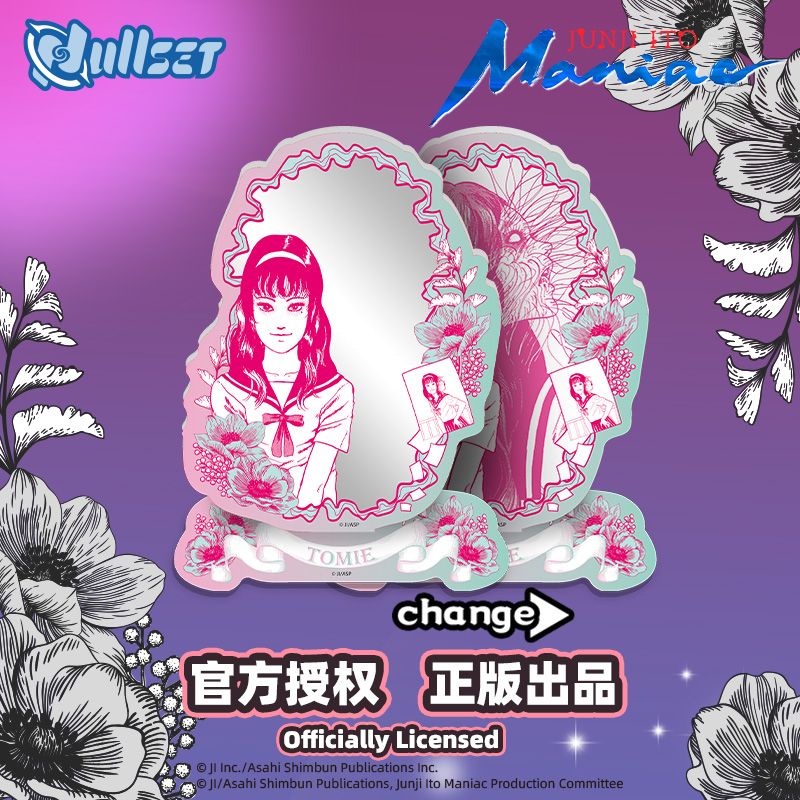 Nullset伊藤润二狂热半身立牌川上富江二次元周边摆件双一彩图