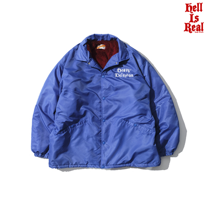 H-D HELLISREAL 复古机车主题 厚款教练夹克