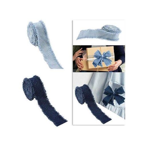 DenimRibboVersatilHBow