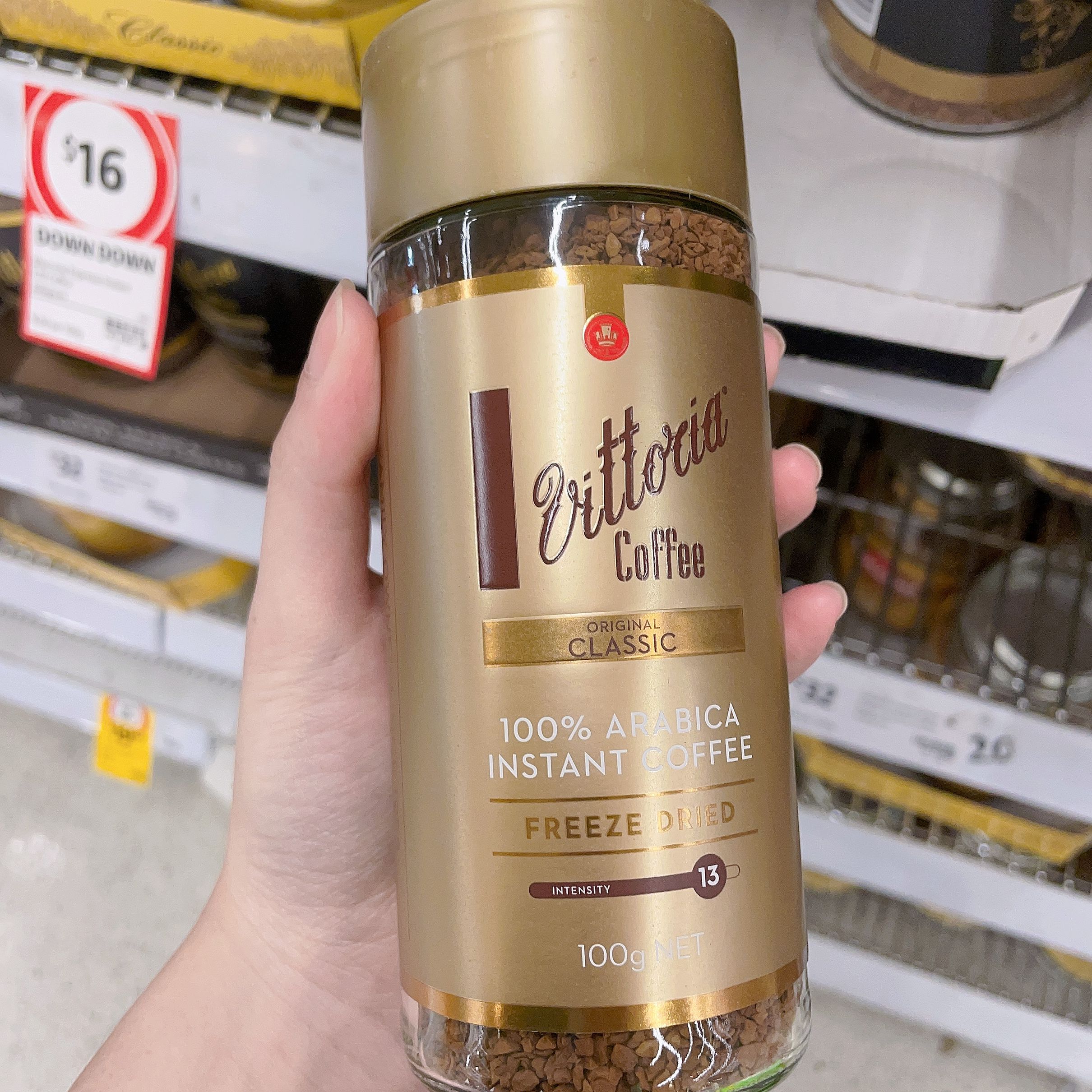 Vittoria速溶冻干咖啡澳洲直邮