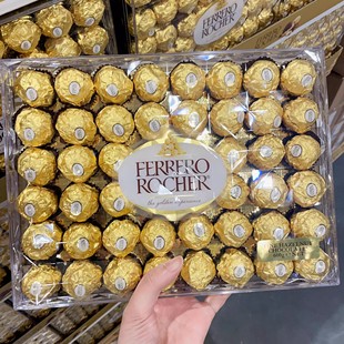 送礼 澳洲代购 直邮Ferrero费列罗金莎巧克力榛果夹心 礼盒装 48粒