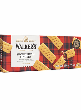 澳洲代购直邮 Walkers Pure Butter 传统纯黄油曲奇饼干 圣诞限定
