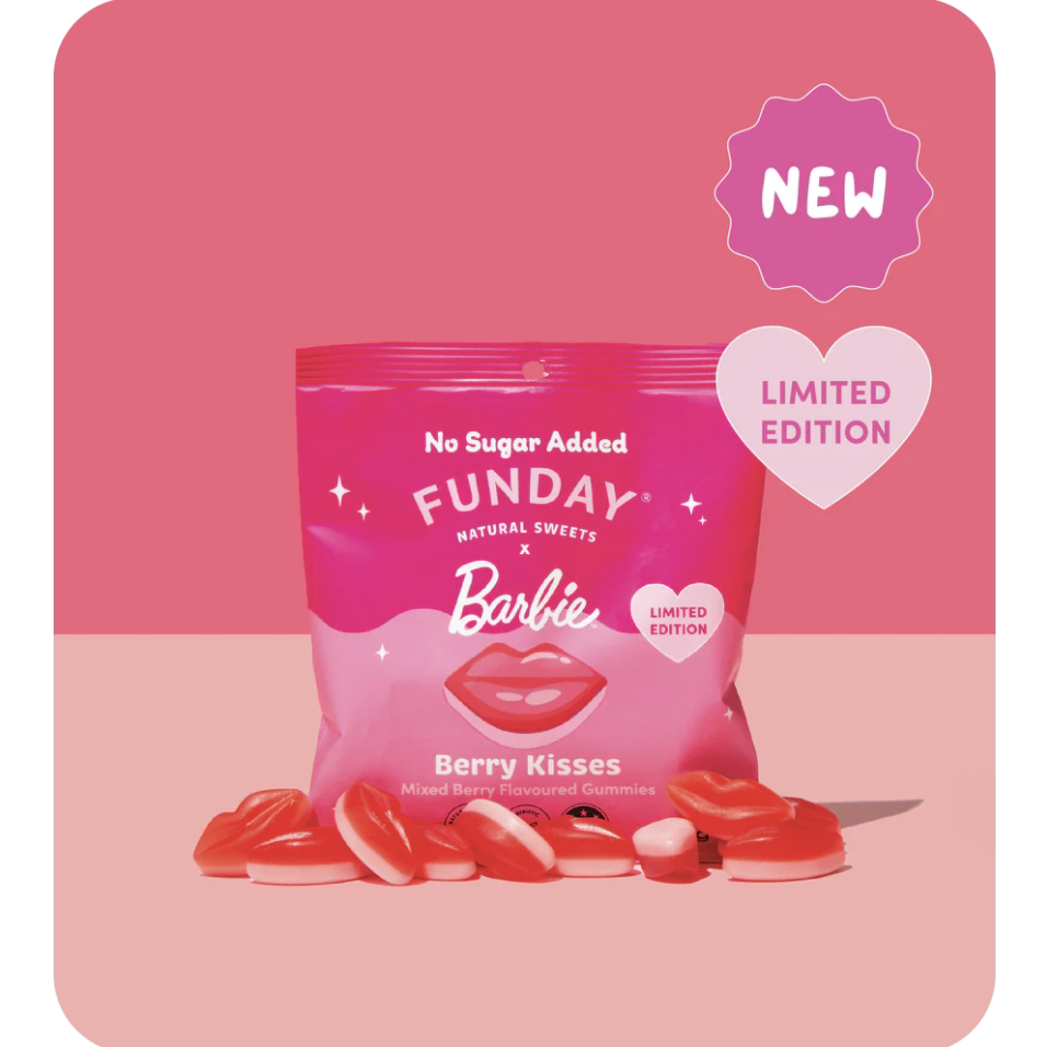 澳洲代购直邮 Funday 减指期小零食无蔗糖软糖50g酸桃子味小熊糖