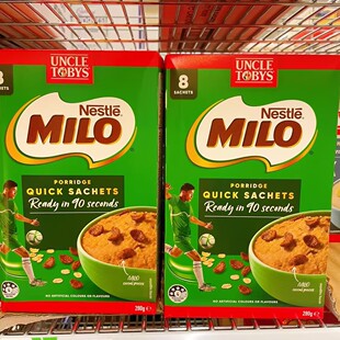 澳洲直邮Uncle Oats托比叔叔即食速食营养燕麦片燕麦粥早餐 Tobys