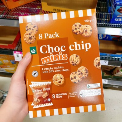 Woolworths超市自营迷你巧克力饼