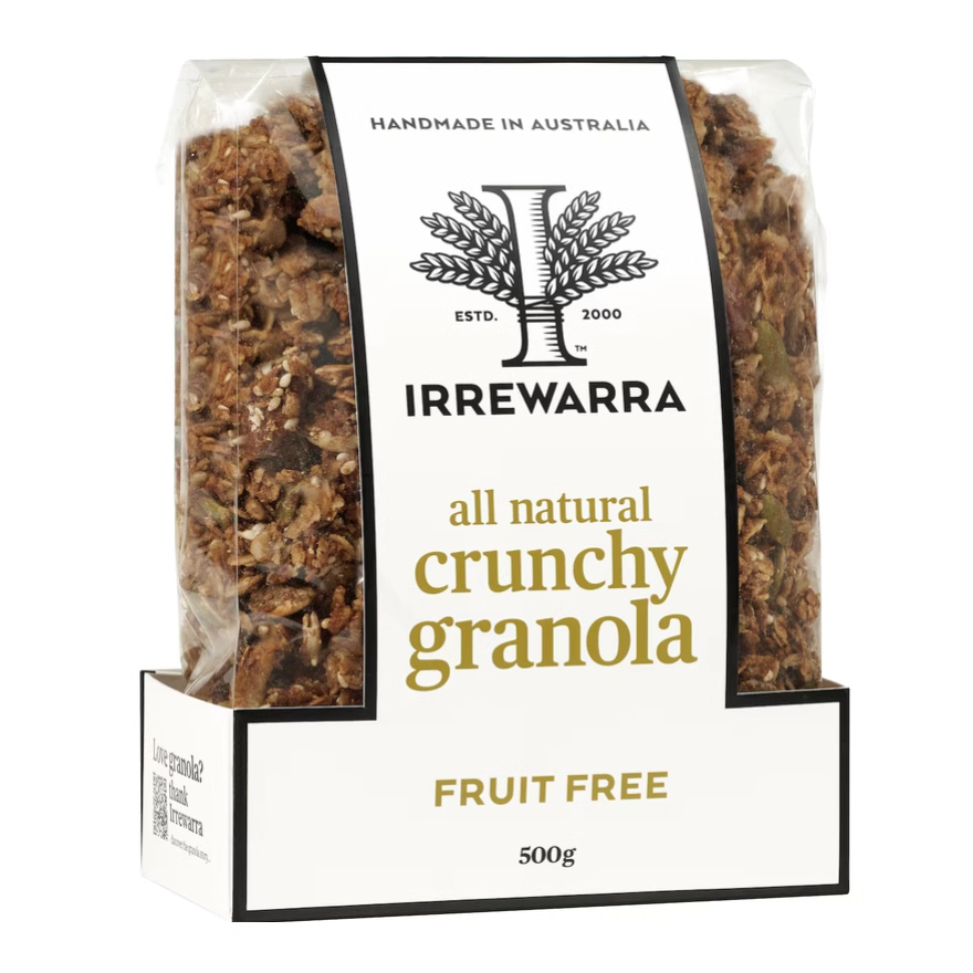 澳洲代购直邮 Irrewarra 墨尔本手工燕麦片 天然格兰诺 500g