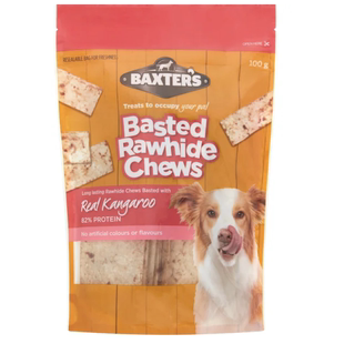 澳洲代购直邮 Baxters Dog Treats 真袋鼠皮狗粮 82%蛋白 100g