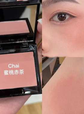 LM腮红试色小样 chai giner干枯玫瑰色杏仁烤奶 fresco guava哑光