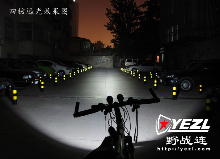 Lumière vélo YEZL - phare - Ref 2401602 Image 4