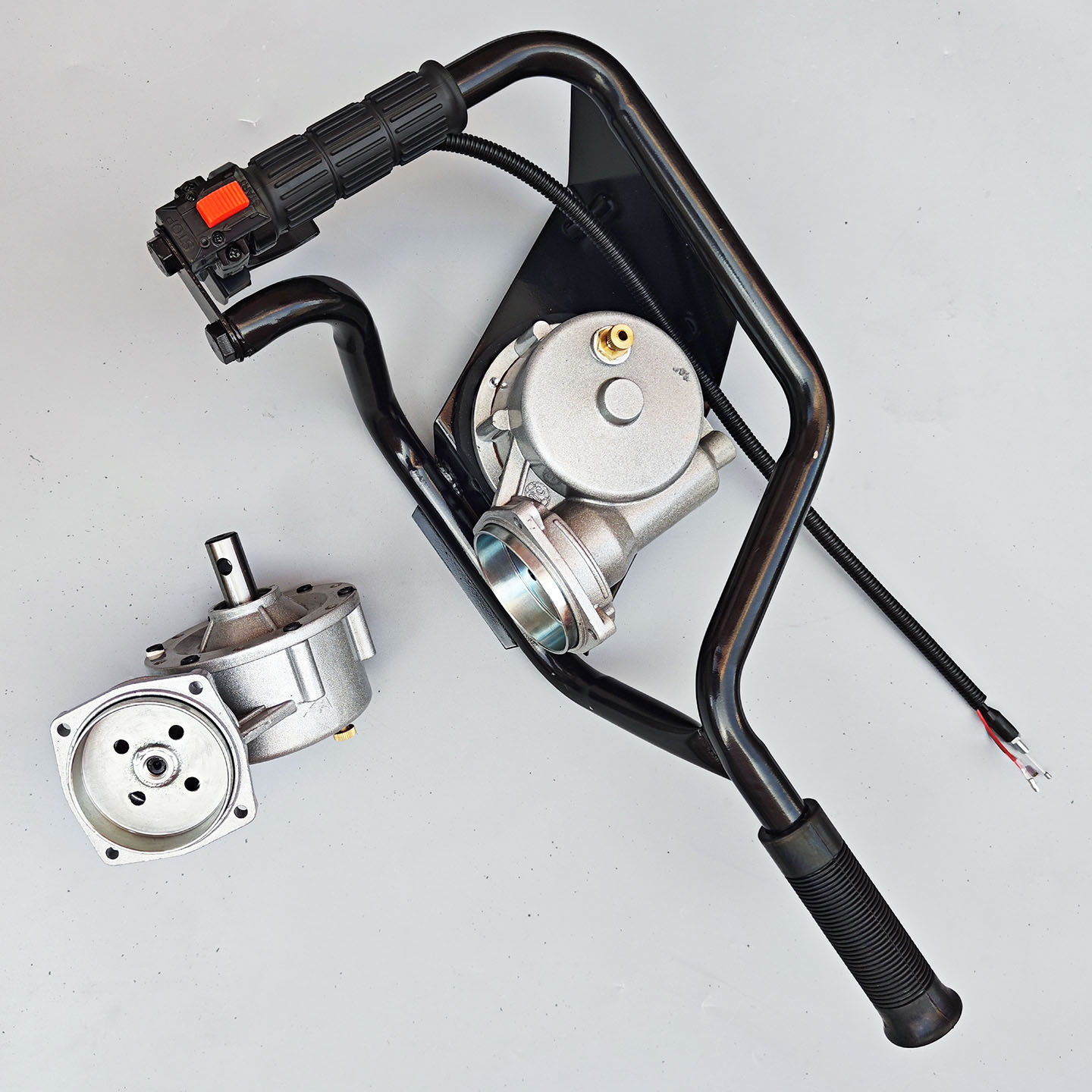 地钻配件挖坑机钻地打洞机四冲程打草机割草机改地钻打孔机齿轮箱,鲜花速递/花卉仿真/绿植园艺,割草机/草坪机,淘宝优惠券,粉丝福利购,淘宝优惠卷