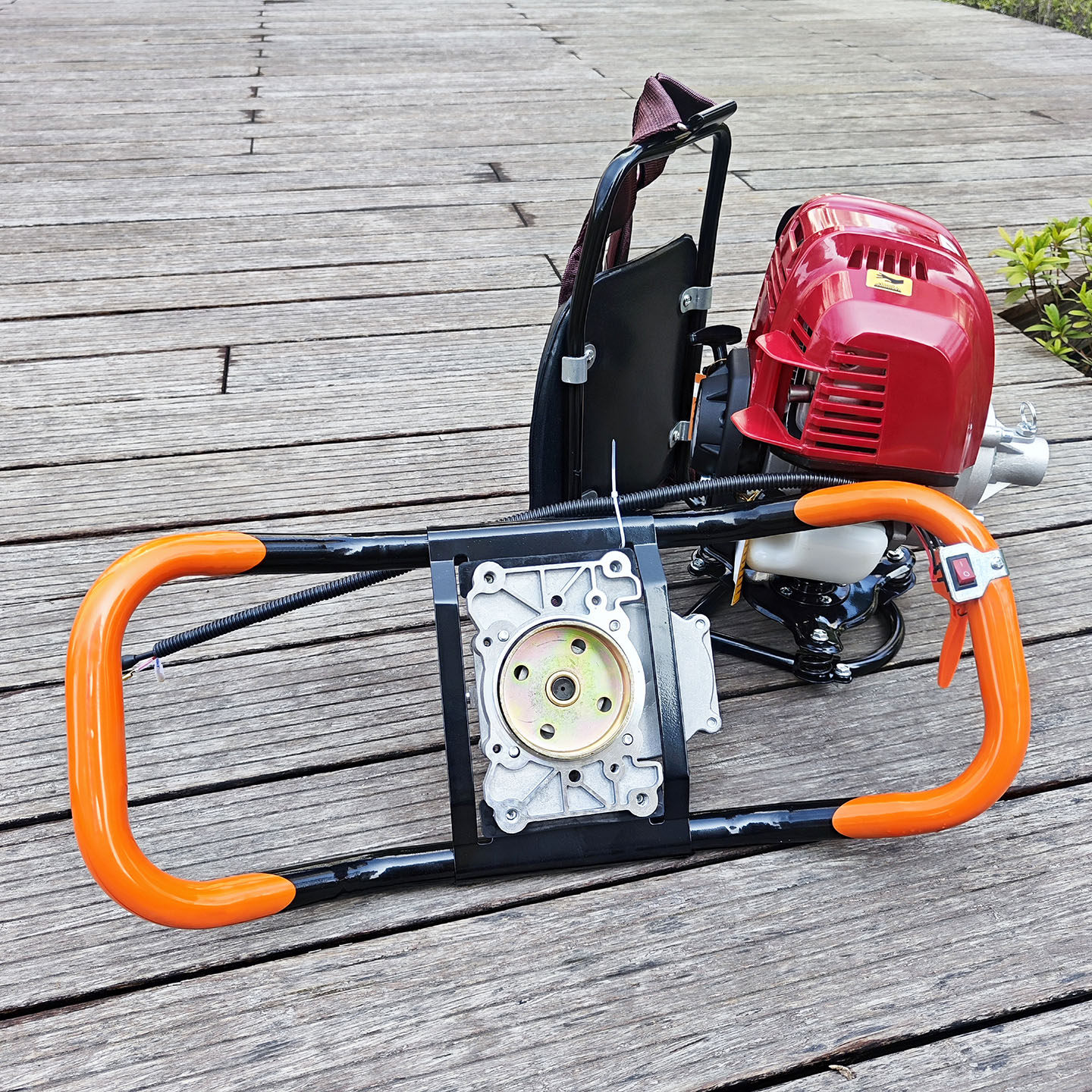 地钻打孔机种树钻地打洞机挖坑机打草机割草机改地钻配件齿轮箱