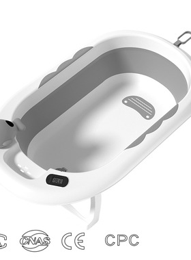 baby bathtub婴儿洗澡盆大号浴桶浴盆坐躺儿童家用宝宝可折叠bath