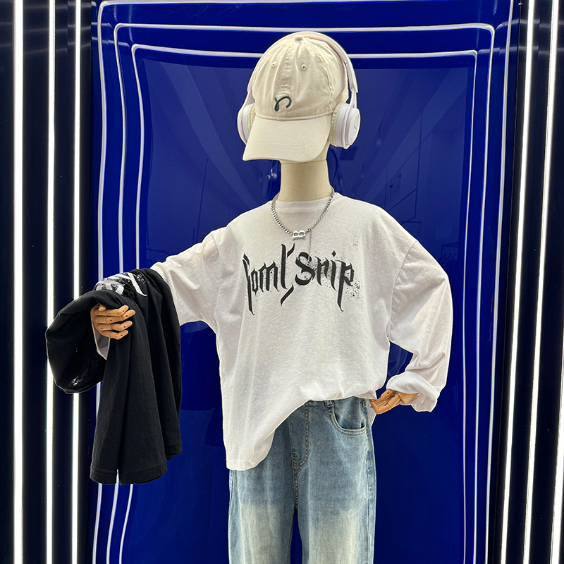 男女童夏季防晒衣儿童薄款长袖T恤打底衫中大童圆领空调面膜上衣