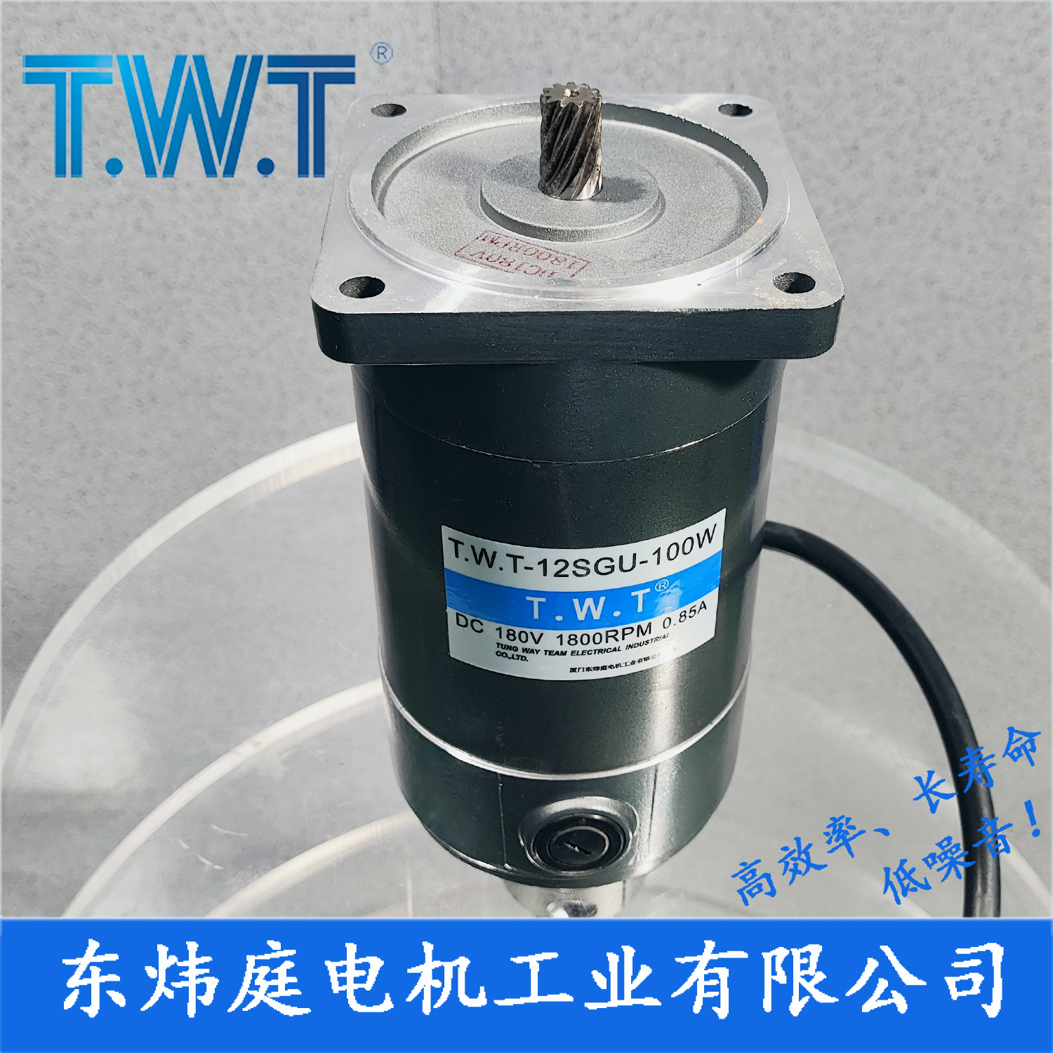 TWT电机 12SGU-100W直流电机 12SP  24V 90V台湾东炜庭电机