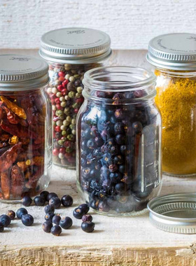 美国进口Ball Mason Jar迷你罐玻璃密封罐梅森瓶香料果酱瓶食品级