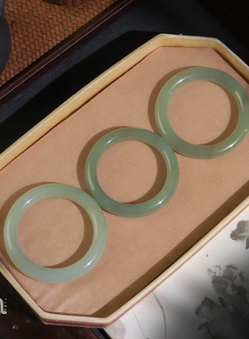 【佩佩】砚青|和田玉*手镯*未镶嵌QC23082235多样性发其一