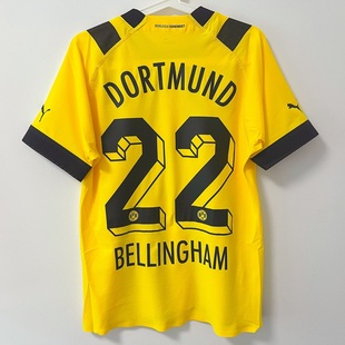 彪马 多特蒙德 22/23赛季 主场短袖 球员版 罗伊斯球衣 765882-01