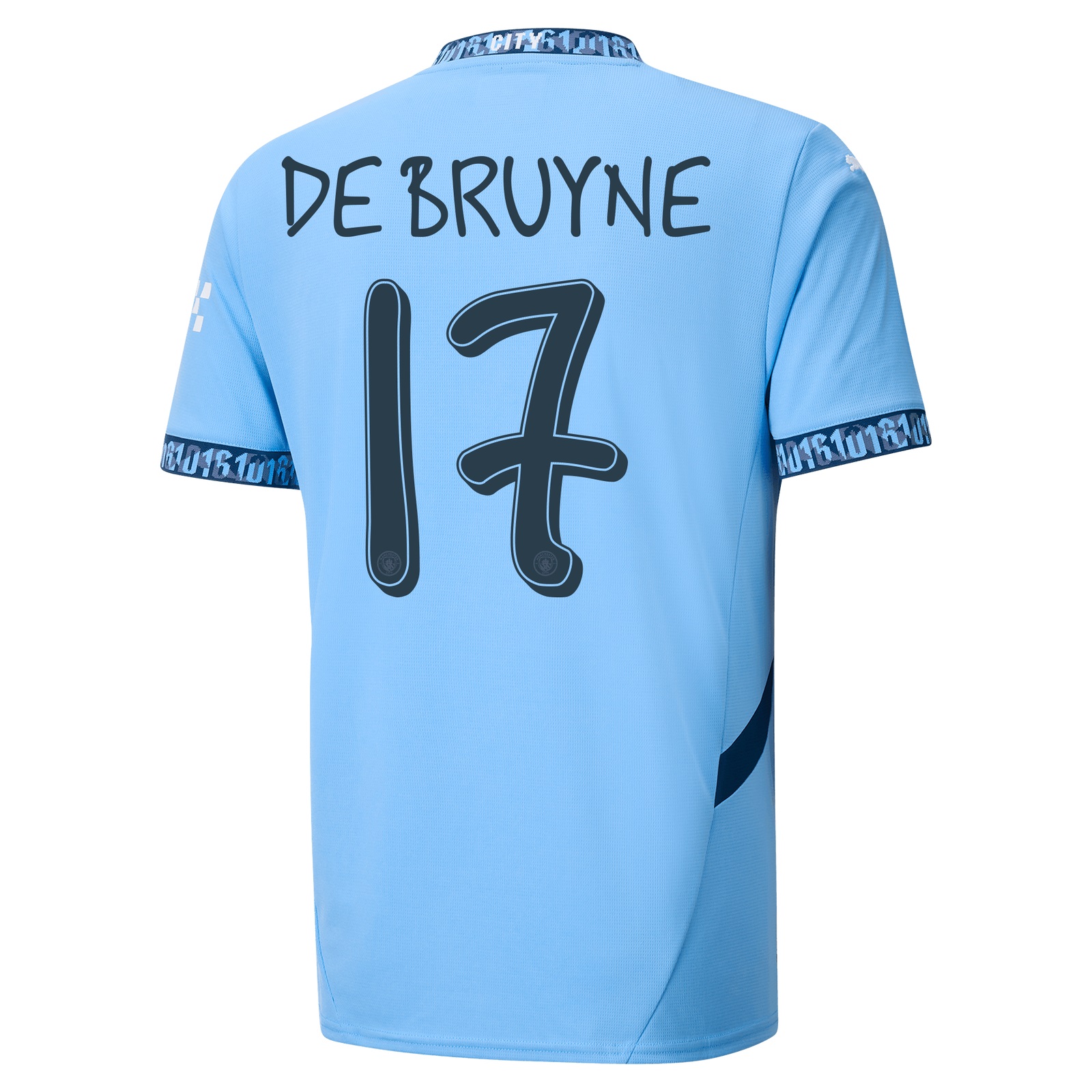 德布劳内球衣彪马曼城主场球迷版