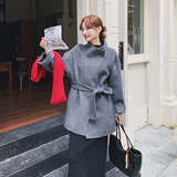 2C077-3006新款主推款70毛双面呢大衣P255K378，女装毛呢外套，2C077