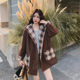 2C077-3037新款皮毛一体两面穿外套P195K288，女装皮草，2C077