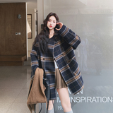 2C077-3028新款主推款70毛双面呢大衣P325K488，女装毛呢外套，2C077