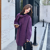 2C077-3103新款主推款70毛双面呢大衣P265K398，女装毛呢外套，2C077