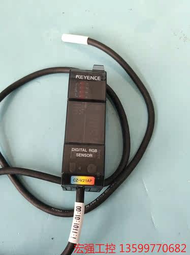 （宏强工控）CZ-21AP基恩士放大器，色标传感器，功能完好，成色