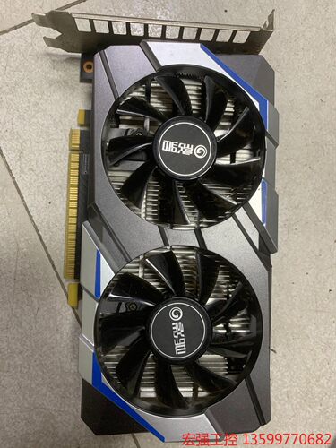 （宏强工控）影驰GTX1050  2G  虎将  拆机显卡，无需供电，实议