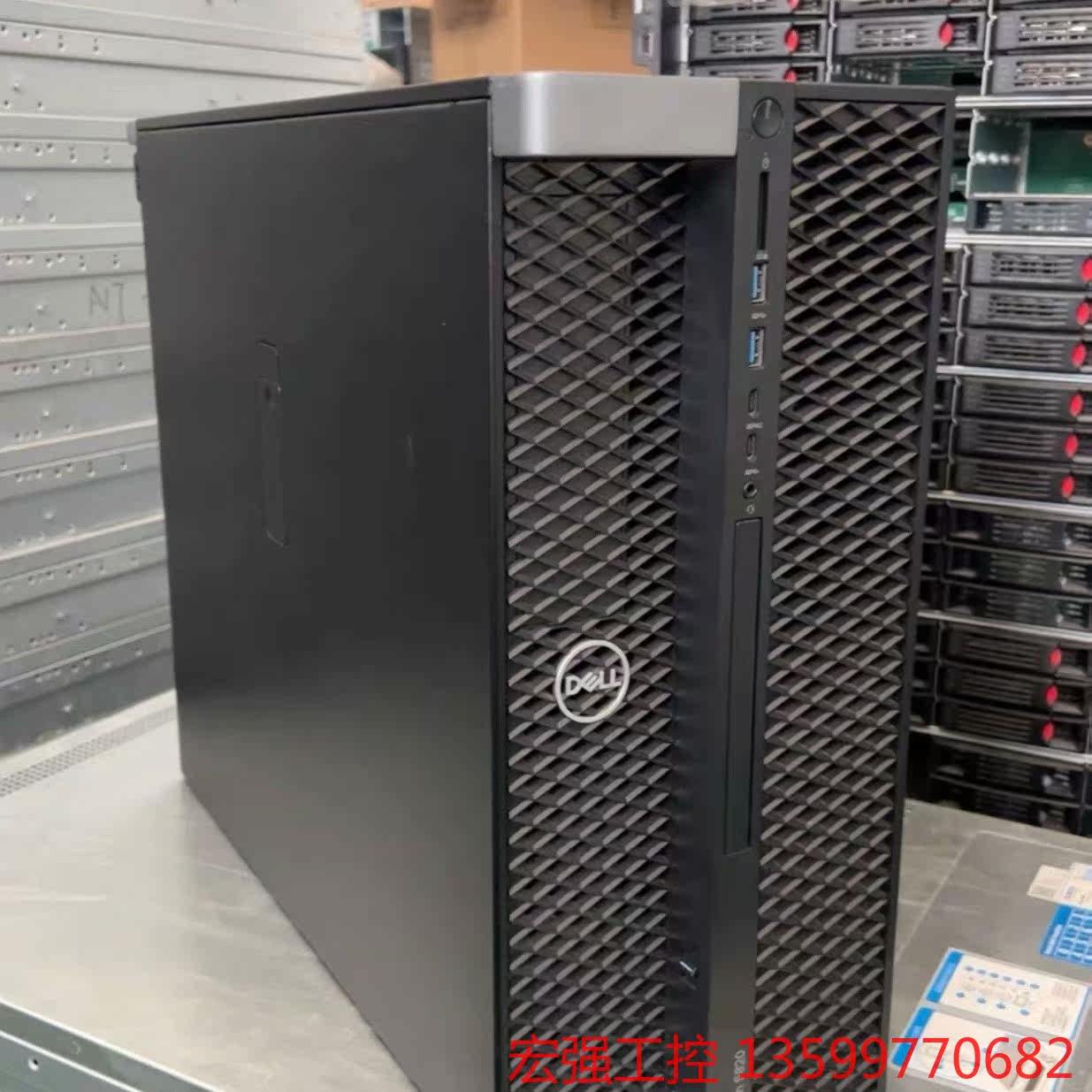 （宏强工控）戴尔/DELL T5820 准系统， 一个散热器，4个硬盘架议图片