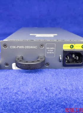 （宏强工控）CISCO思科C3K-PWR-265WAC电源用于3560E