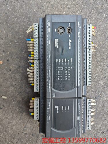 （宏强工控）台达PLC拆机DVP32ES200R+DVP04AD-E2