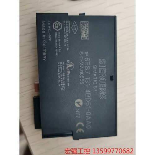 （宏强工控）西门子ET200 4DI模块6ES7 131-4BDH-0A