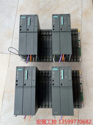 （宏强工控）西门子PLC模块CPU412-3H/CP443-1二手拆机，