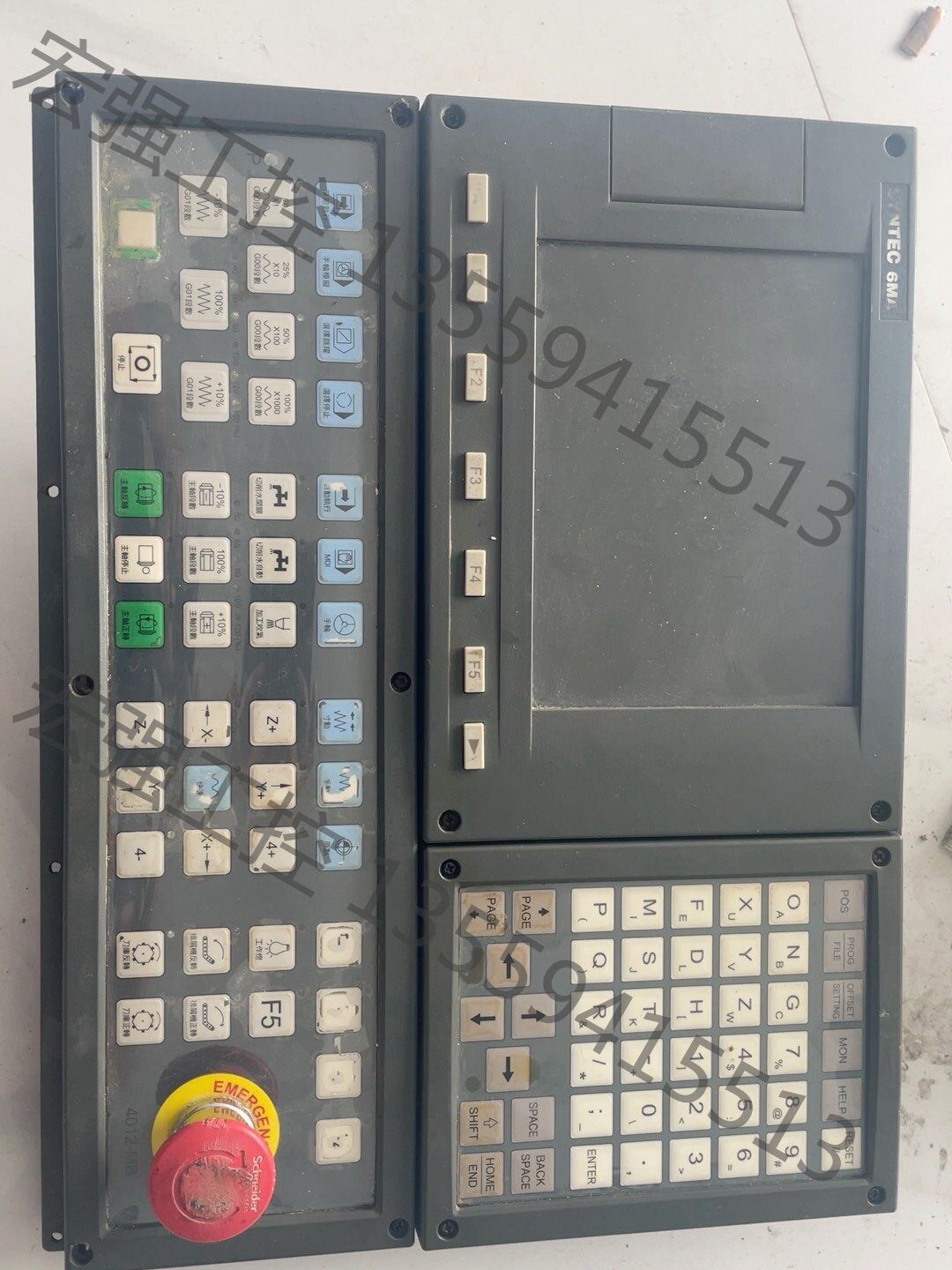 (宏强工控)新代系统6ma 正常启动操作面板正常 键盘不太灵敏 售