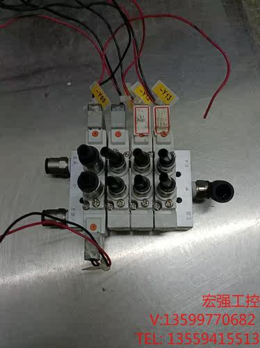 （宏强工控）SMC电磁阀一组，SY5220-5GZ-01一个，SY512