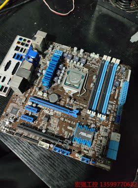 （宏强工控）华硕P8H77-M PRO+i5-3570K成色漂亮，功能正