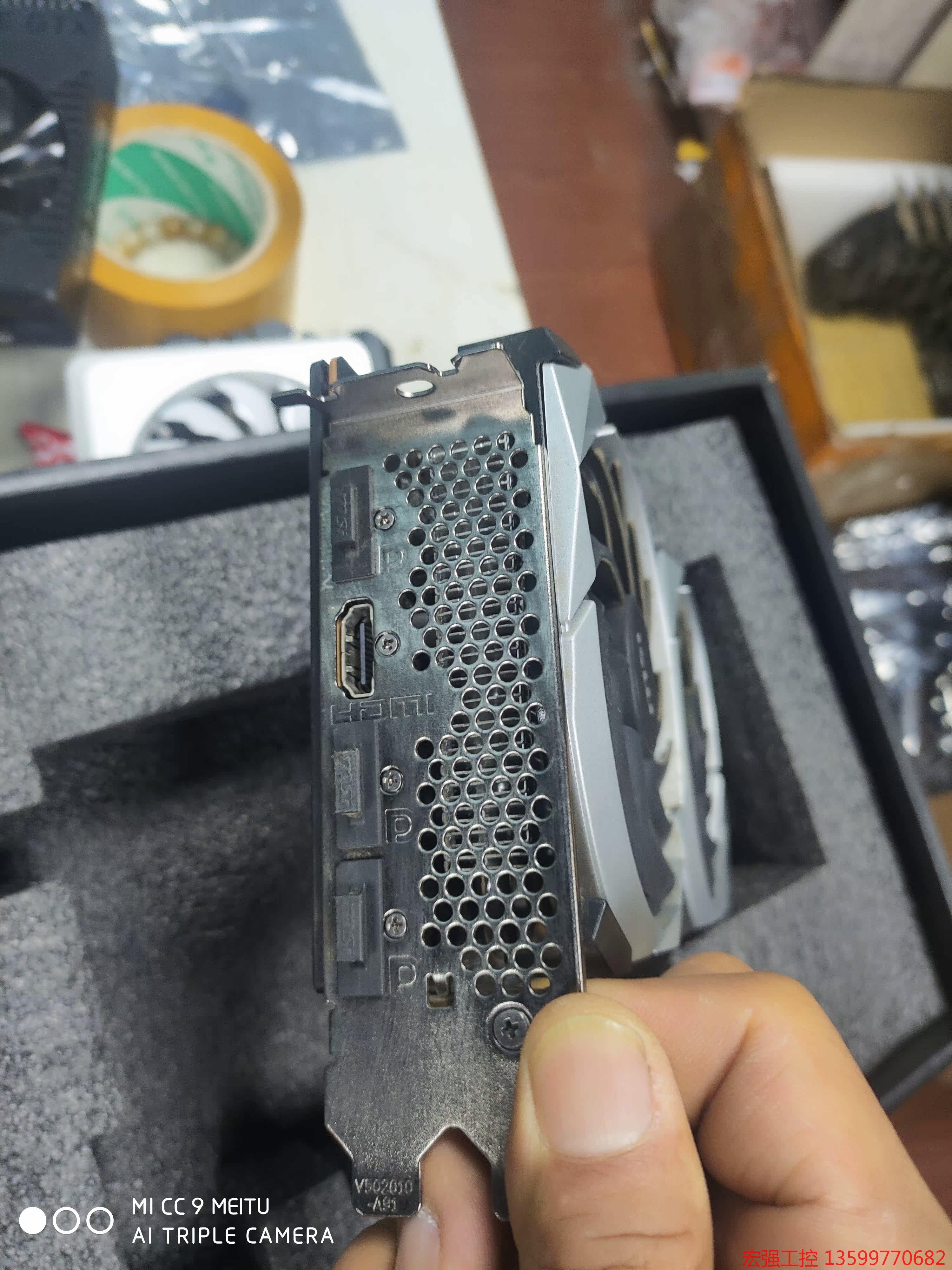 （宏强工控）RX6600 微星RX6600实物图拍照 8g 带包装 成色图片