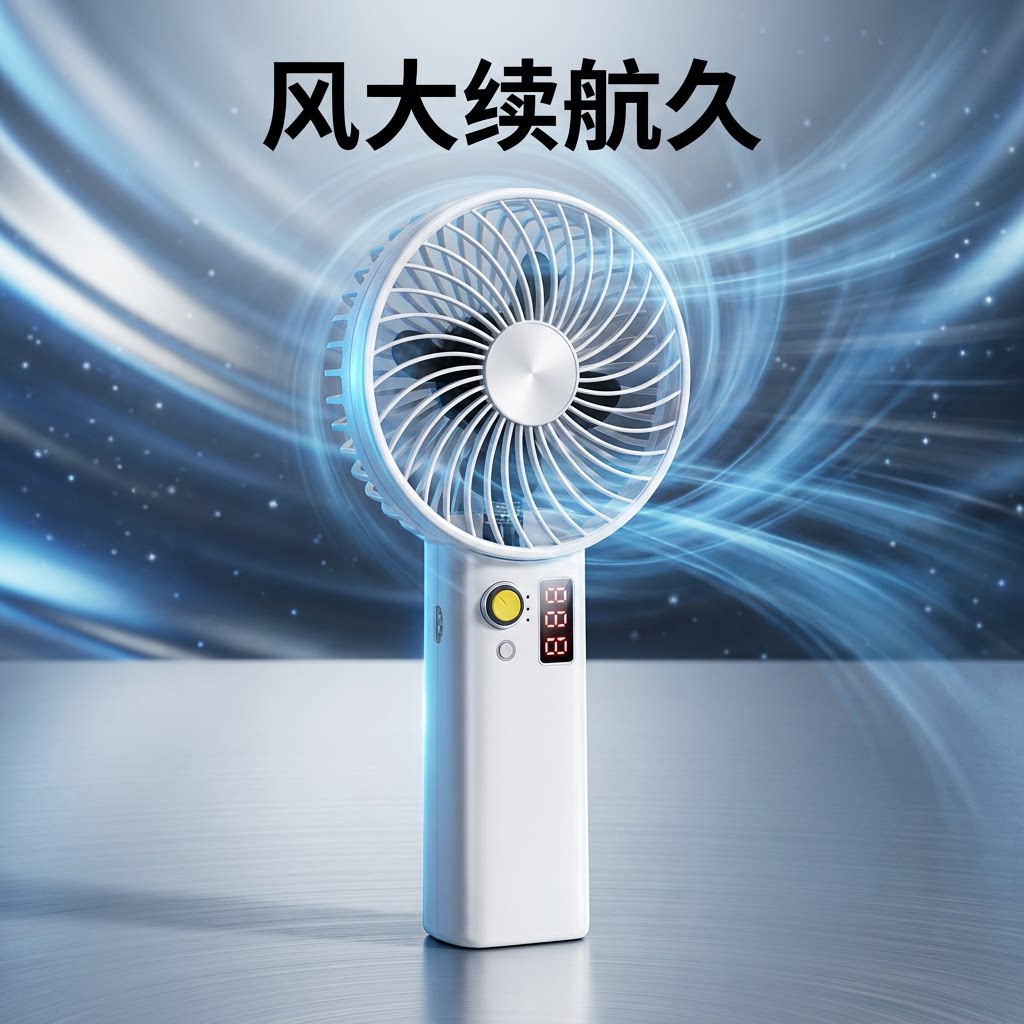 DIY暴力手持风扇户外无刷航模电机大功率桌面随身大风力风扇分销图片