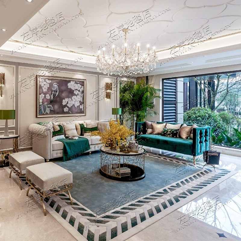 European style American style Chinese style IKEA Open Houses carpet a living room tea table bedroom End of the bed Study Restaurant Handmade carpetsin the Home Fabric , Carpet  category - from Buy2taobao.com to provide professional Taobao agent buy service