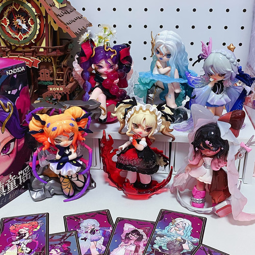 新品 NONO SOVA迷雾镇童谣系列盲盒潮玩手办可爱摆件玩具公仔礼物