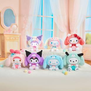 灵动创想三丽鸥乐不可支毛绒盲盒公仔手办潮玩库洛米女生日玩偶