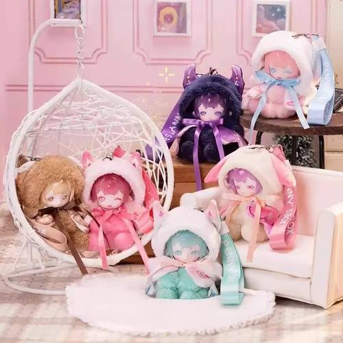 正版潘妮的宝盒ANTU-桉涂掌心小宝系列毛绒盲盒可爱动漫周边手办